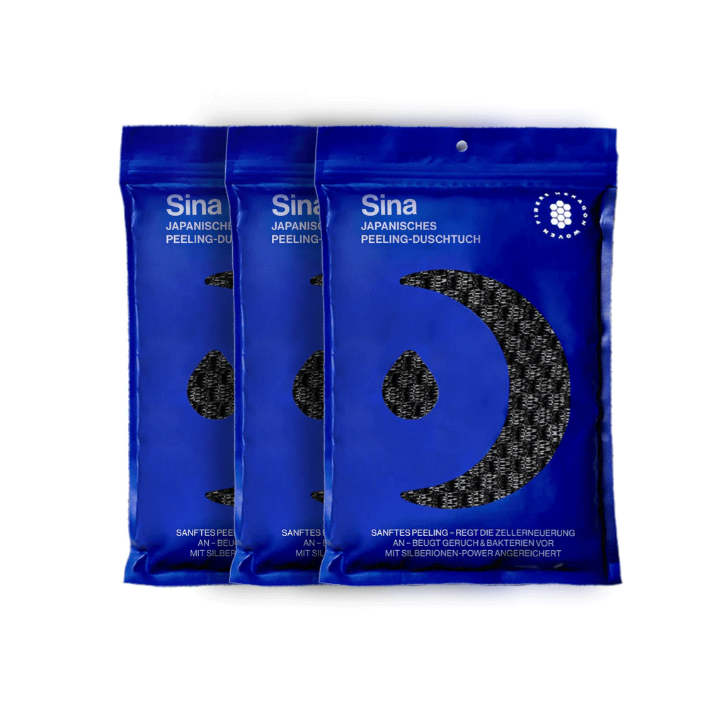 Sina Japanisches Peeling-Duschhandtuch