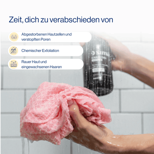 Sina Japanisches Peeling-Duschhandtuch