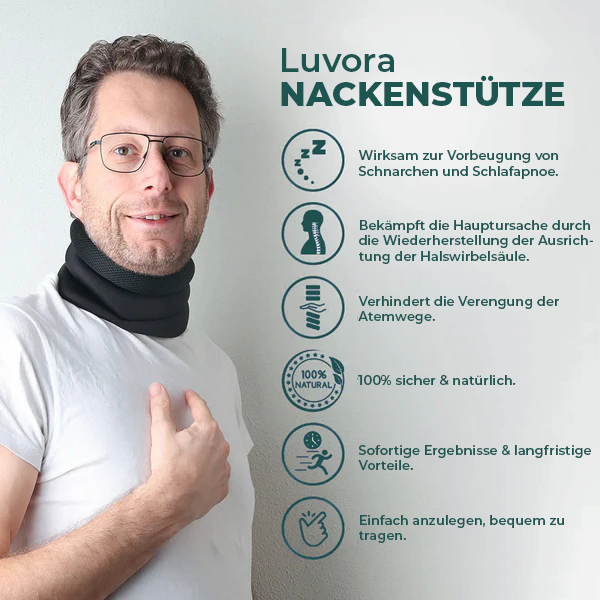 Luvora NeckSupport | Nie wieder schnarchen