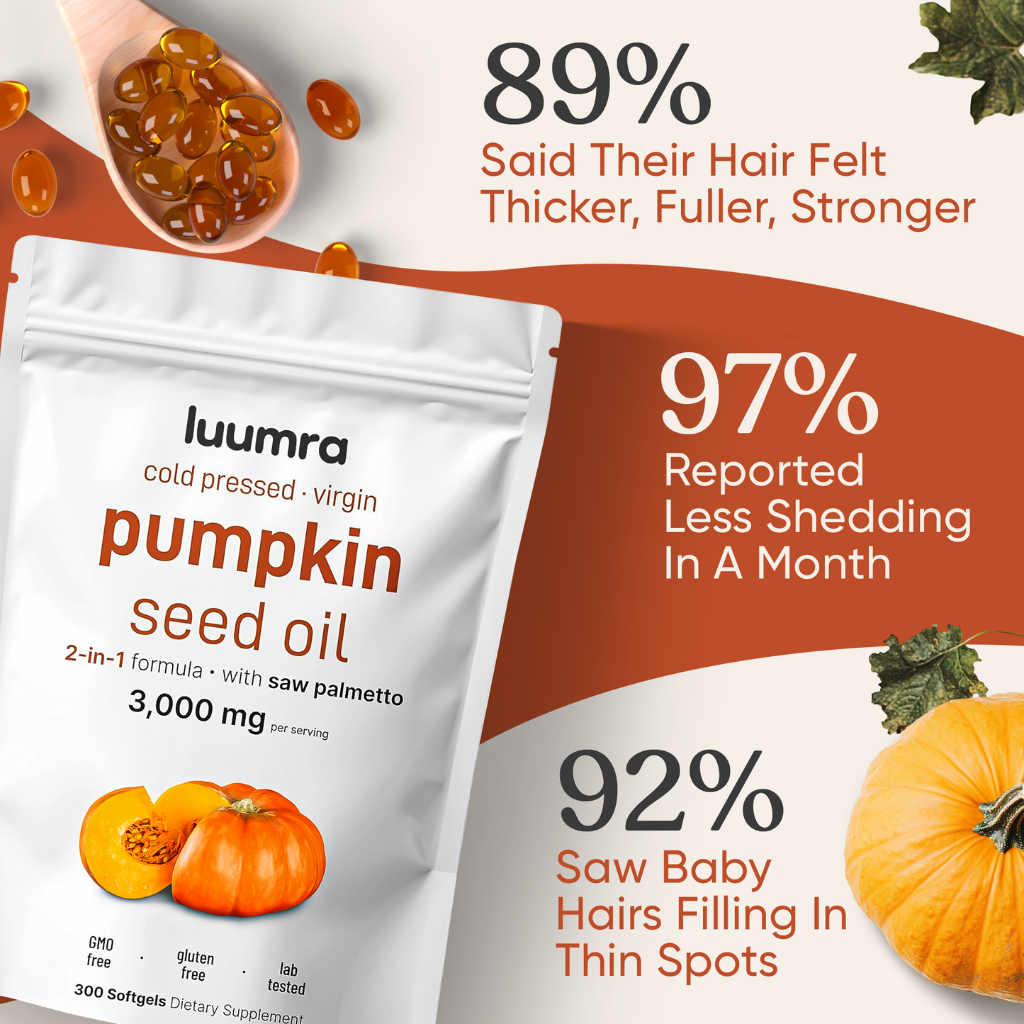 Luumra Pumpkin Seed Hair Treatment