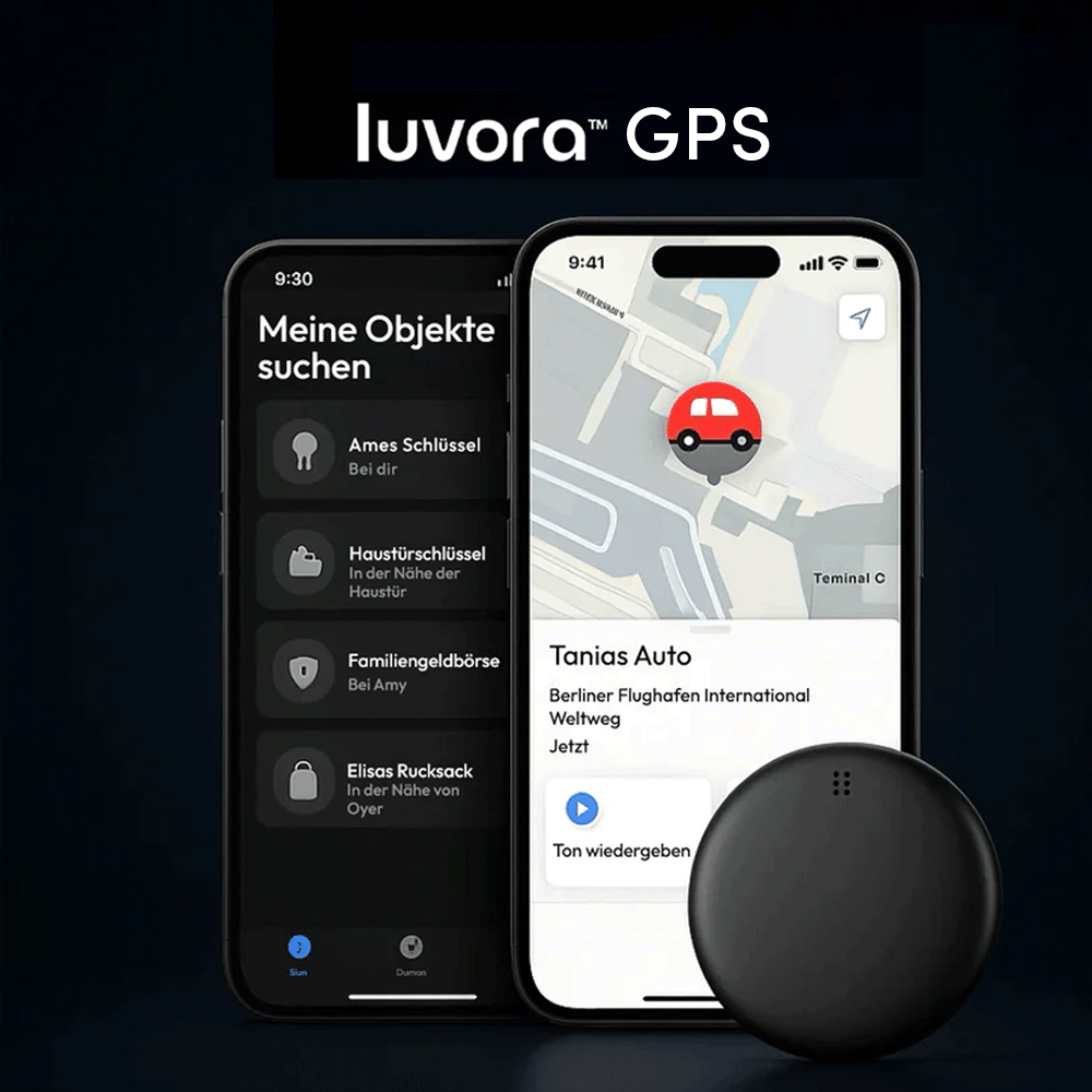 Luvora™ GPS – Mehr als nur ein einfacher Auto-Tracker. Dein persönlicher Alles-Finder